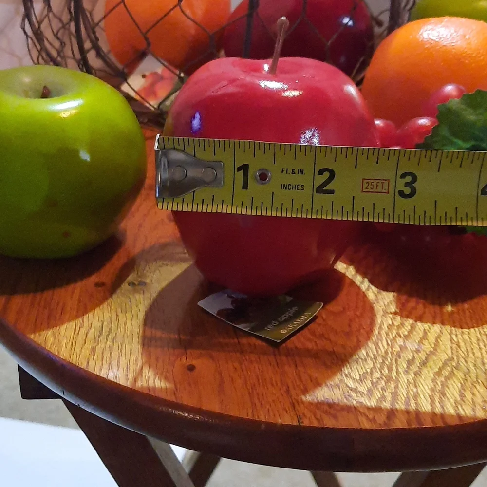 Fruit in a metal basket